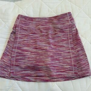 Like New Athleta Multicolor Mini Skort Youth L